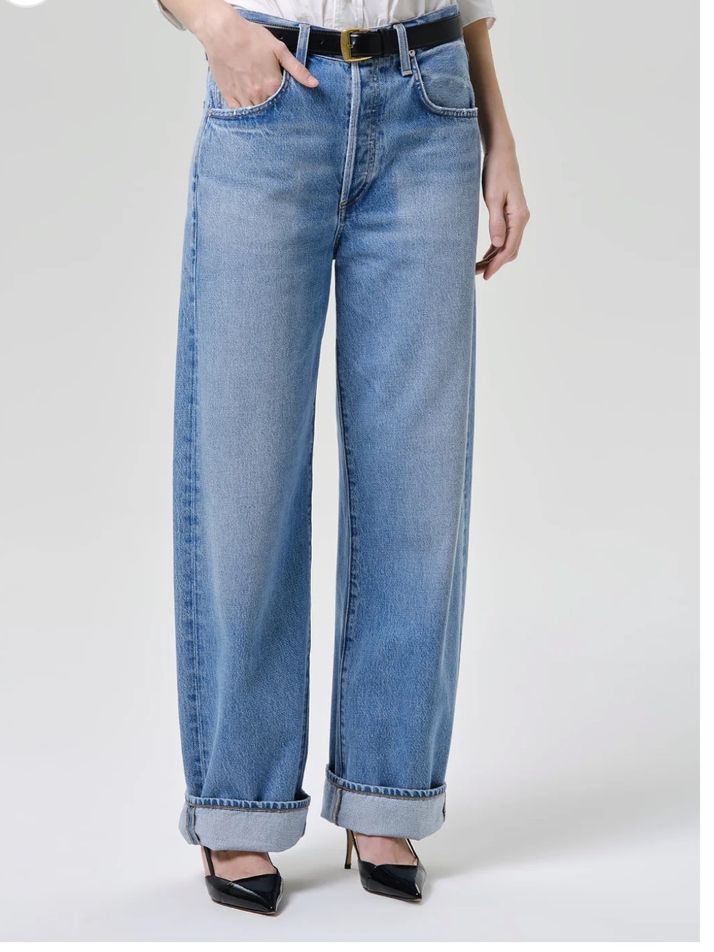 NWOT Citizens of Humanity Ayla Baggy Jeans